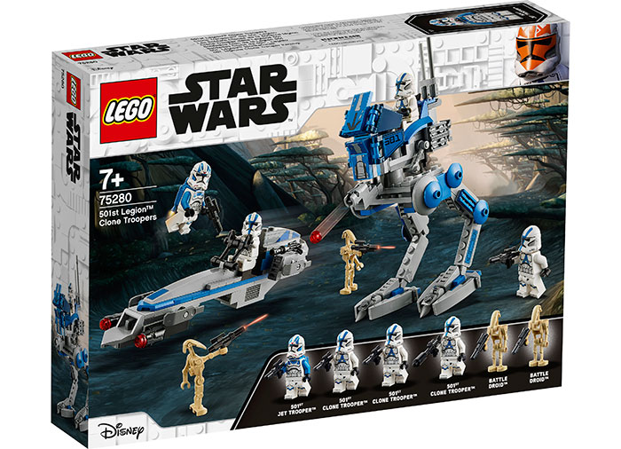 Clone troopers din legiunea 501lego star wars