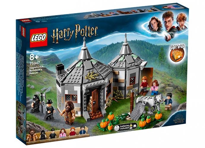 Coliba lui Hagrid Lego Harry Potter