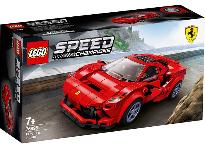 Ferarri f8 tributo lego speed champions