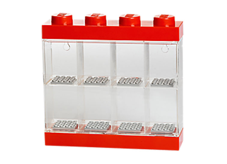 Cutie rosie pentru 8 minifigurine lego