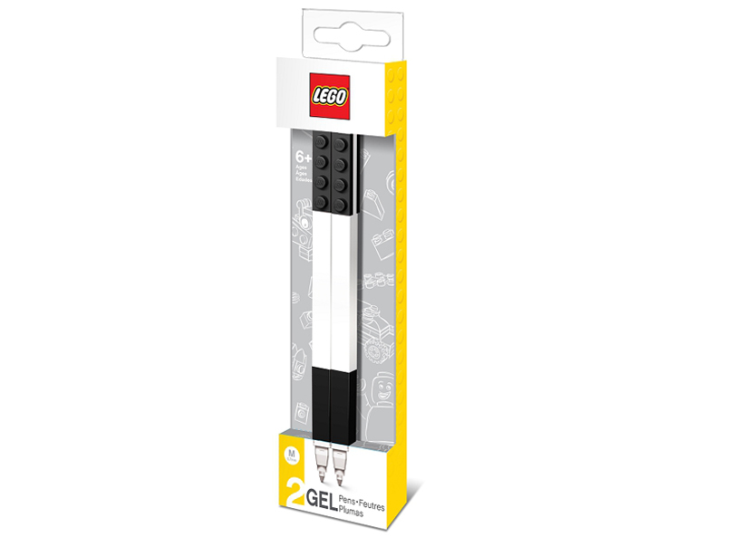 Set 2 pixuri Lego cu gel negru