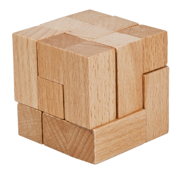 Joc logic IQ din lemn-12 Fridolin