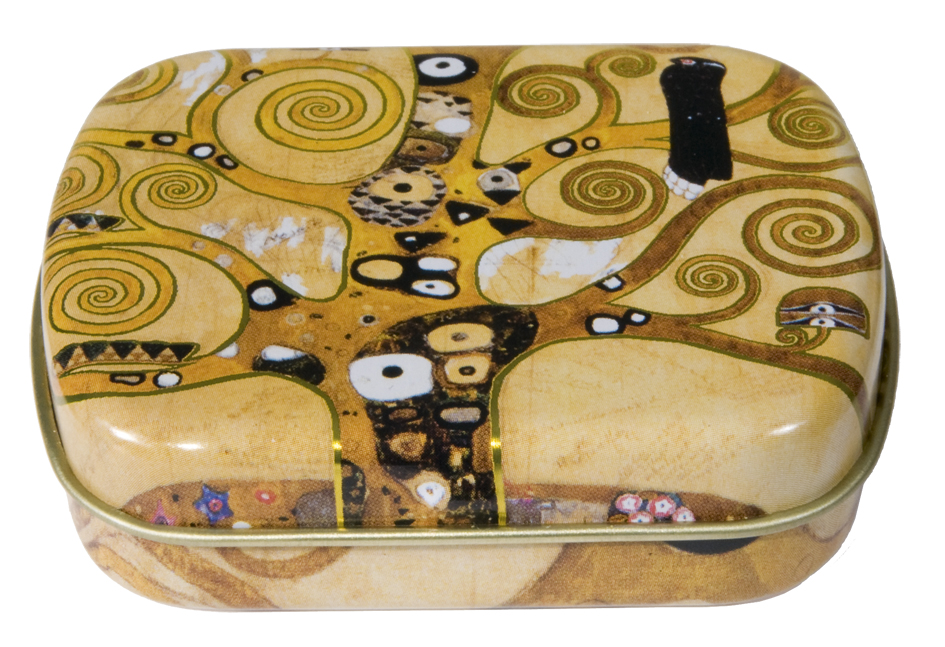 Cutiuta metalica tree of life klimt fridolin