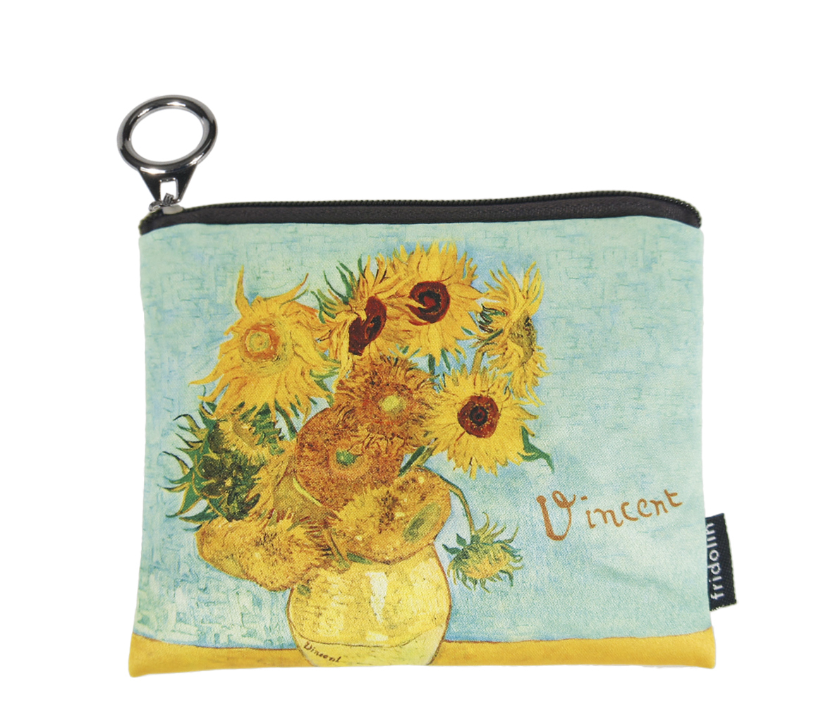 Portmoneu textil van gogh sunflowers fridolin