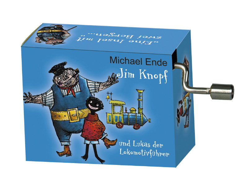 Flasneta jim knopf albastru fridolin