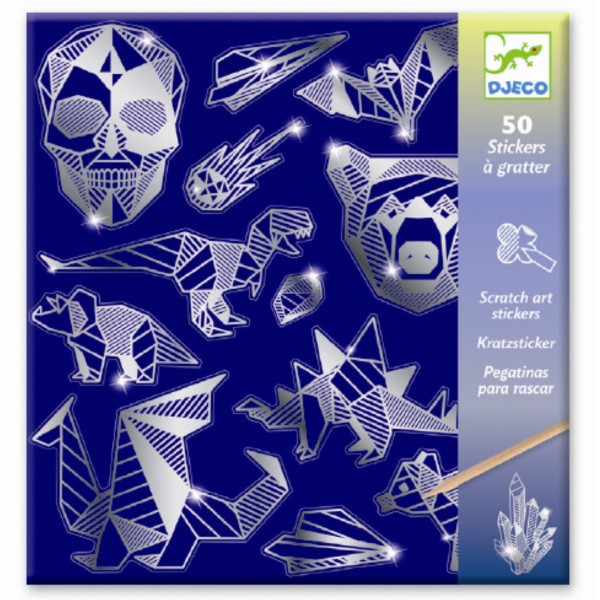 Joc creativ de razuit planse metalice djeco