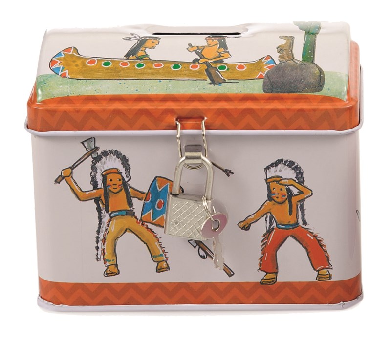 Pusculita pentru copii cu indieni egmont toys