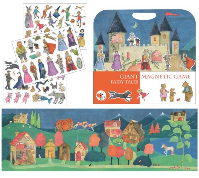 Set magnetic gigant povesti si basme egmont toys