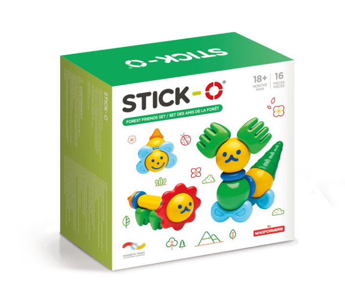 Set magneti Stick-O 16 piese Clics Toys