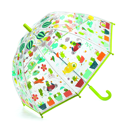Umbrela colorata broscute djeco