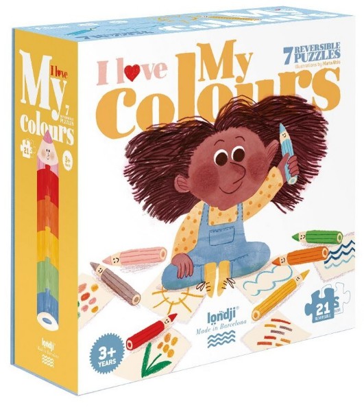 Puzzle iubim culorile londji