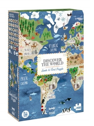 Puzzle descopera lumea londji