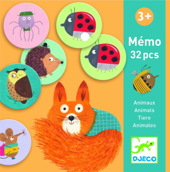 Joc memo animale djeco