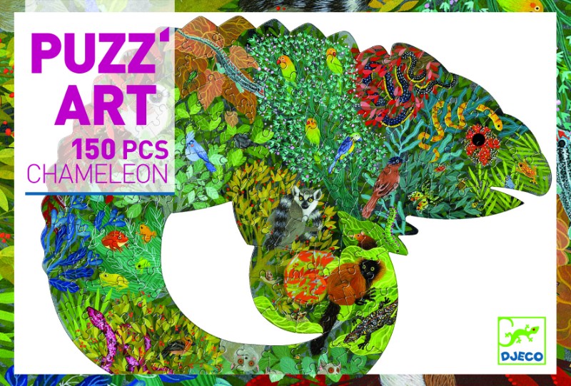Puzzle cameleon djeco