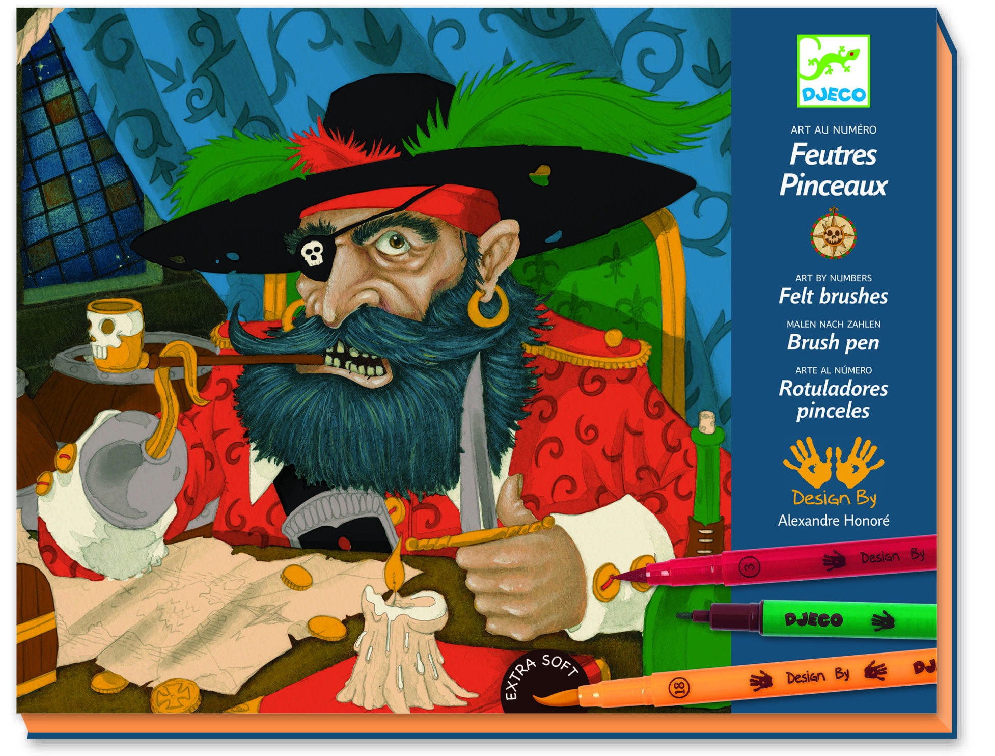 Atelier creativ de desen pirati djeco