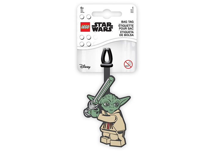 Eticheta bagaje lego star wars yoda
