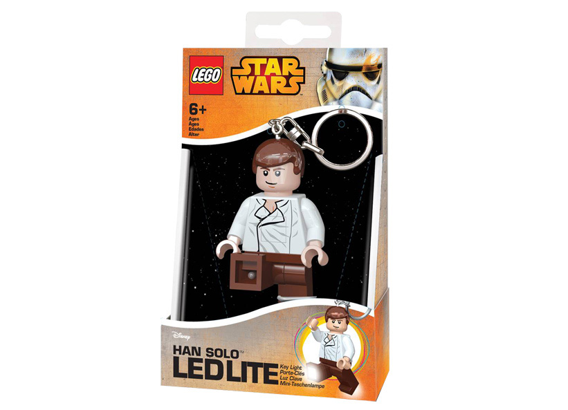 Breloc cu lanterna lego star wars han solo