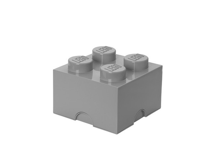 Cutie depozitare lego 2x2 gri