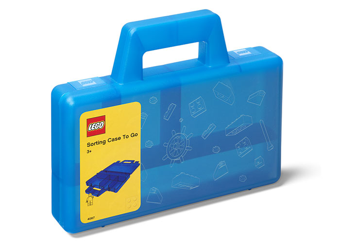Cutie sortare albastra lego