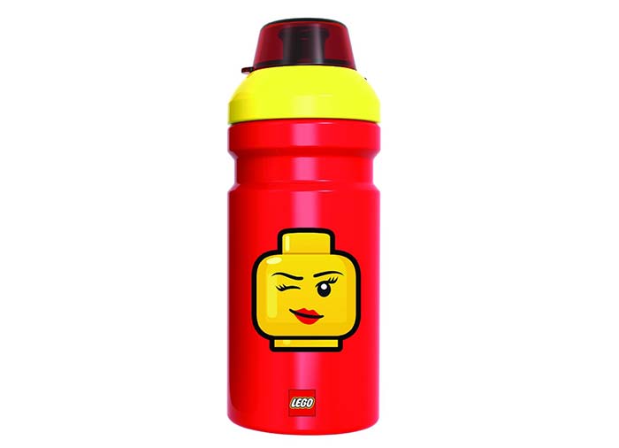Sticla lego iconic rosu galben