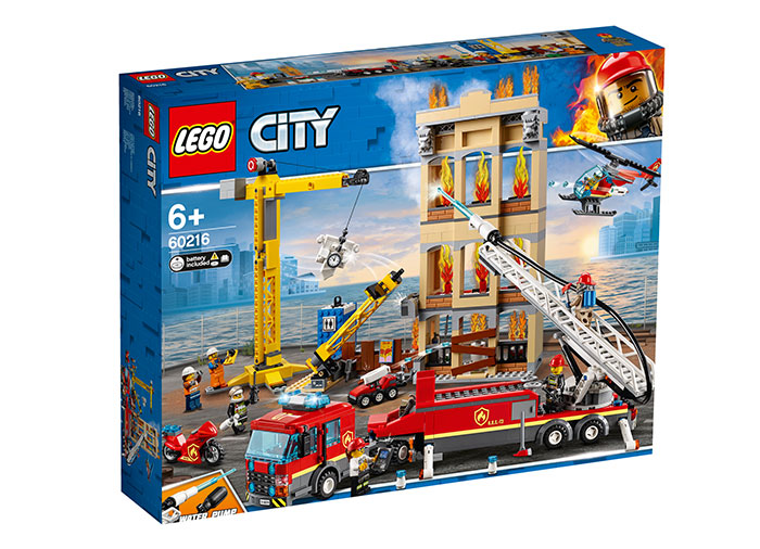 Divizia pompierilor din centrul orasului lego city