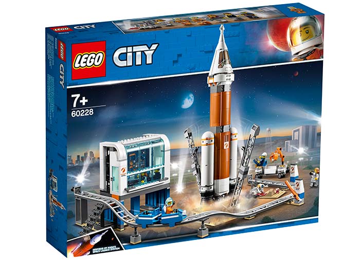 Racheta pentru spatiul indepartat si centrul de comanda lego city