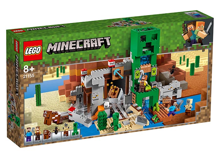 Mina creeper lego minecraft