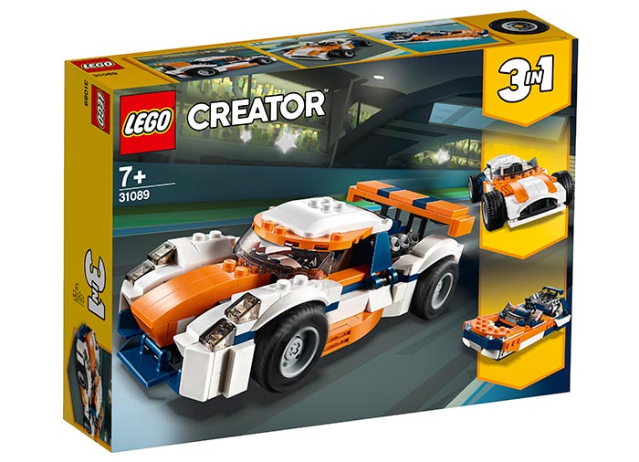 Masina de curse sunset lego creator