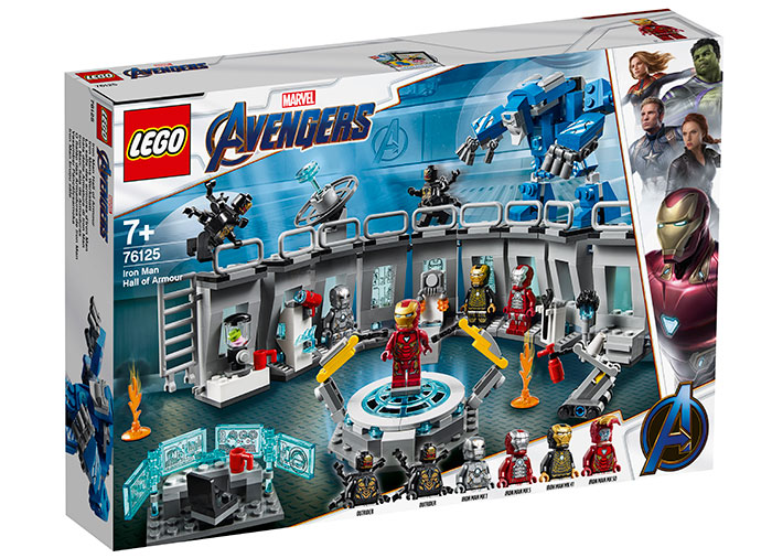 Iron Man Sala Armurilor Lego Marvel Super Heroes
