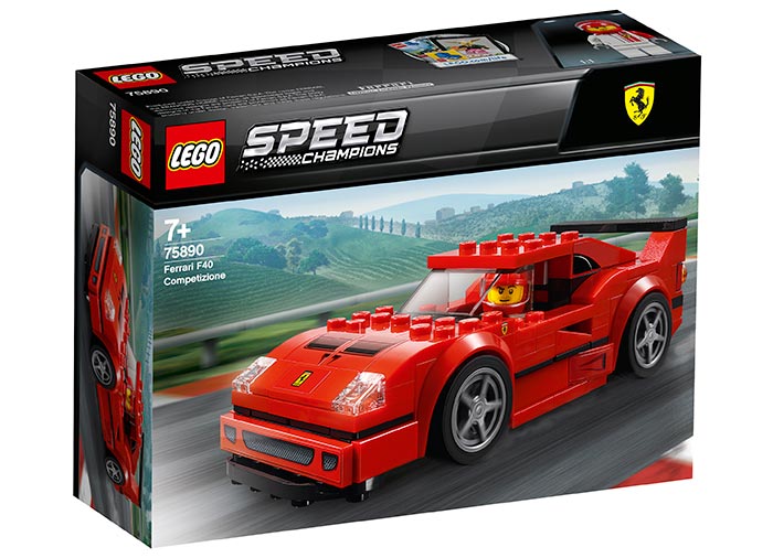 Ferrari f40 competizione lego speed champions