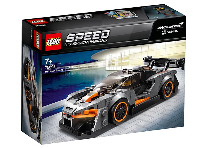 Mclaren senna lego speed champions