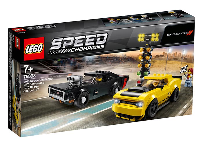 2018 dodge challenger srt demon si 1970 dodge charger lego speed champions