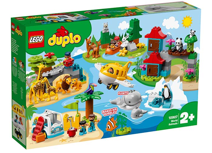 Animalele lumii lego duplo