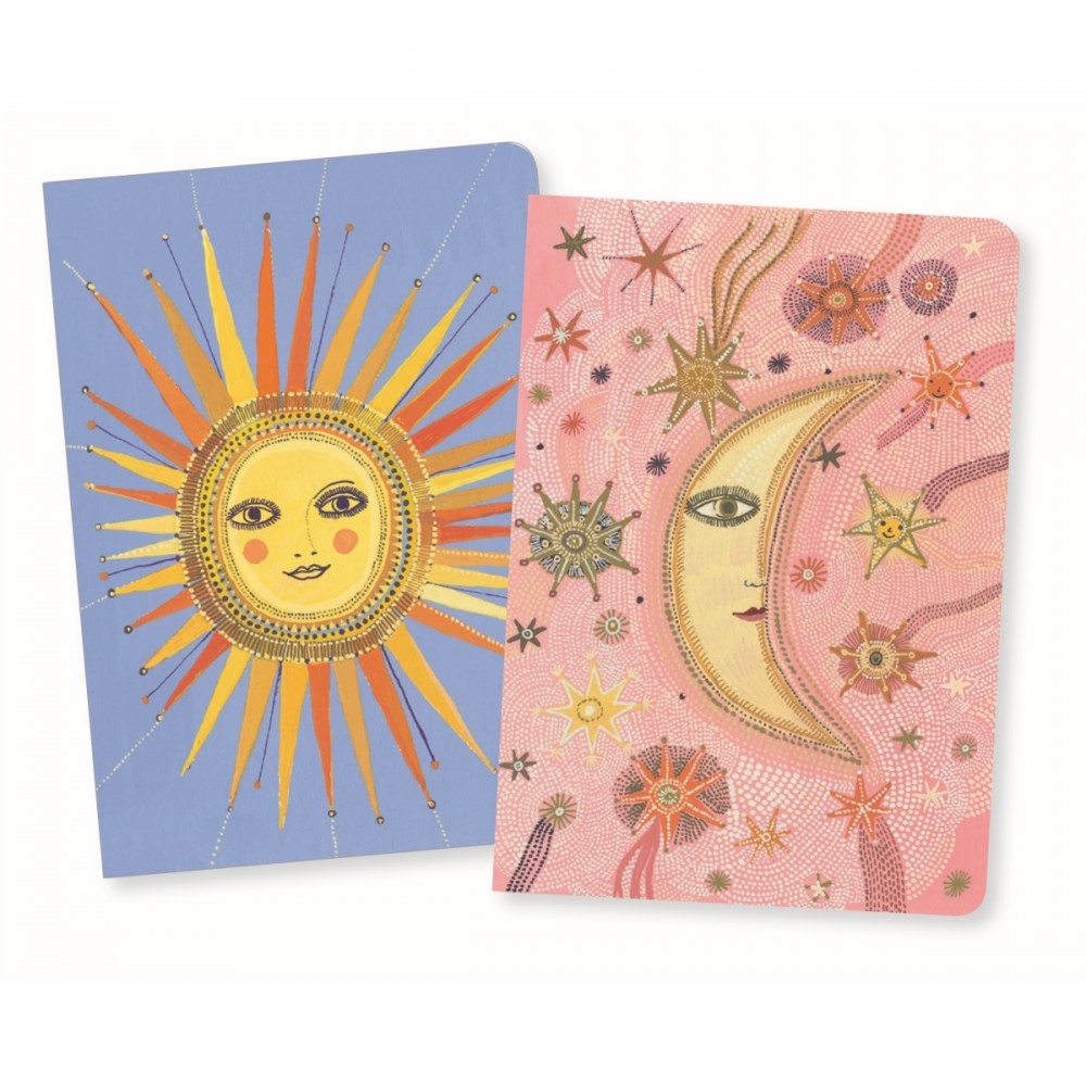 Set 2 carnetele luna si soare aurelia djeco
