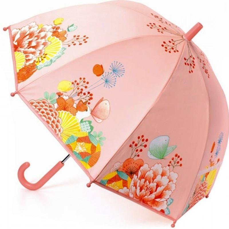 Umbrela copii flori colorate roz Djeco