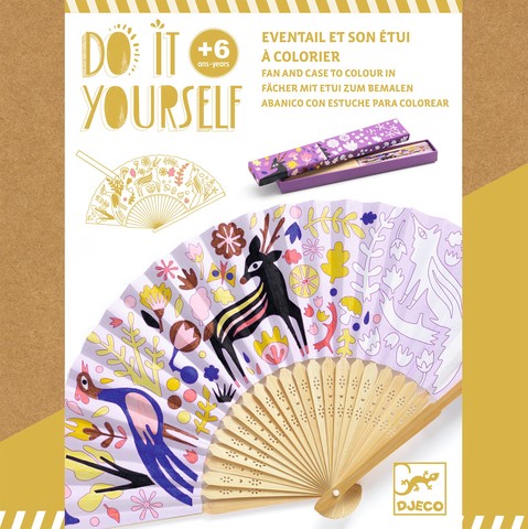 Creeaza evantaiul perfect set diy djeco