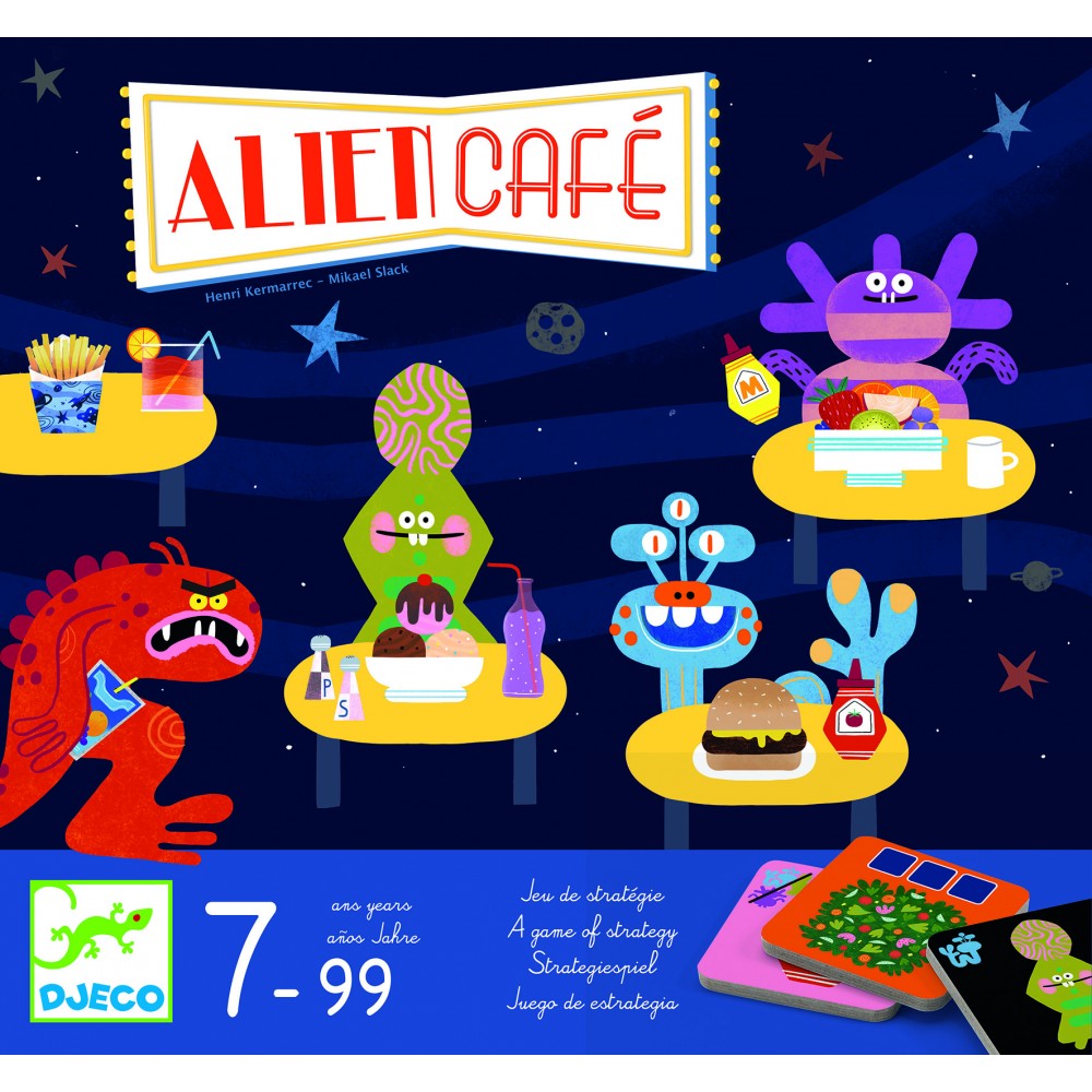 Joc de strategie alien cafe djeco
