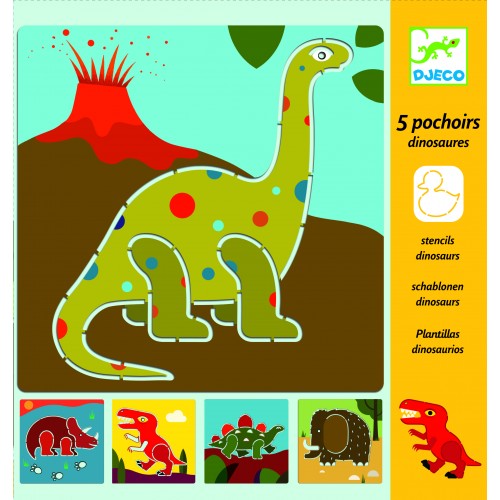 Sabloane de desen cu dinozauri djeco