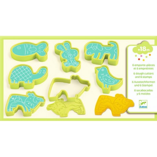 Forme de modelat plastilina si stampile djeco
