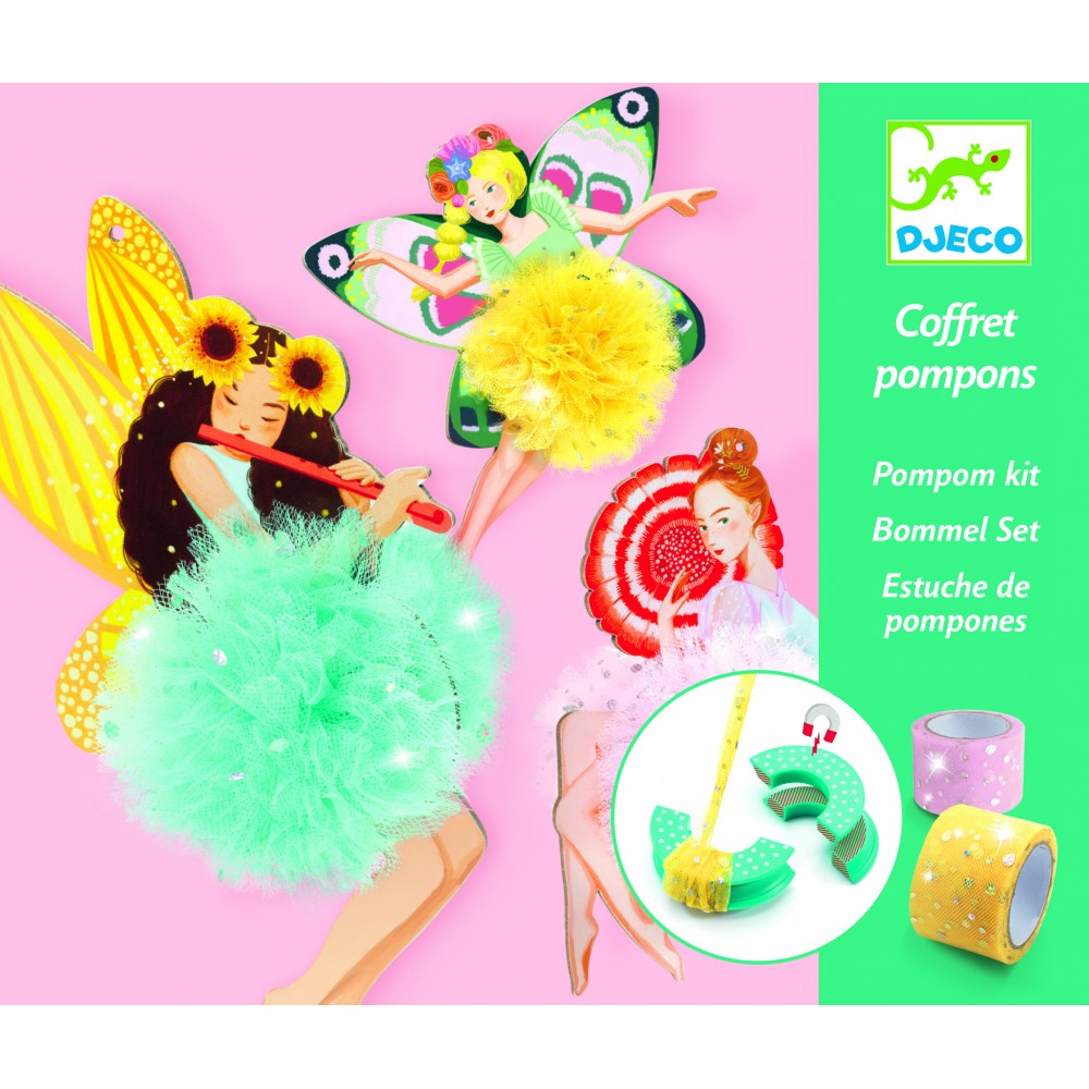Atelier creativ zane pom-pom djeco