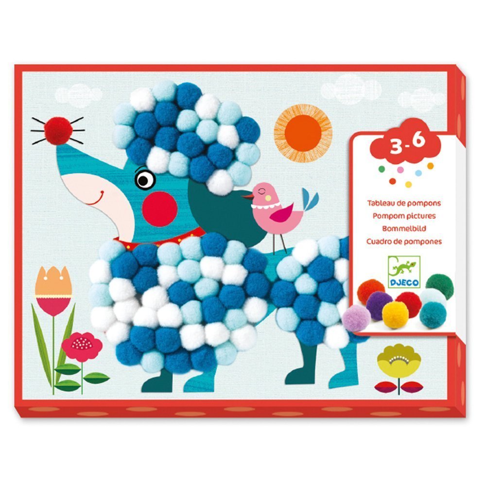 Atelier creativ catelusi pufosi djeco