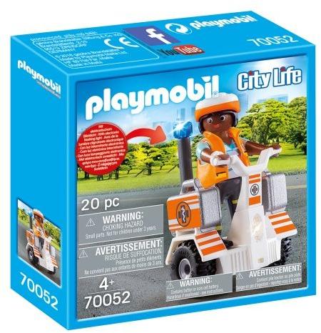 Medic cu masina de echilibru Playmobil City Life
