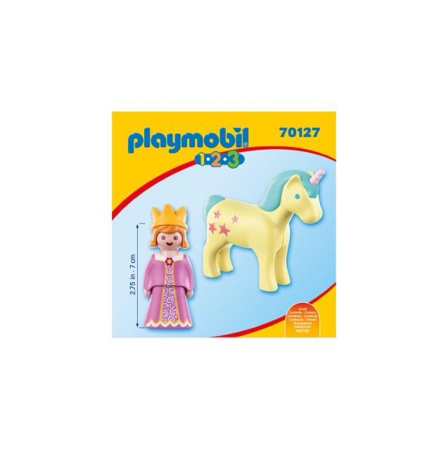 Printesa cu unicorn playmobil 1.2.3