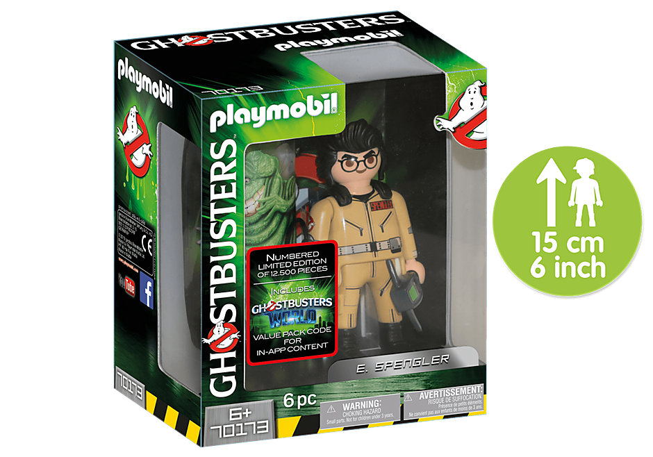 Spengler figurina de colectie playmobil ghostbusters
