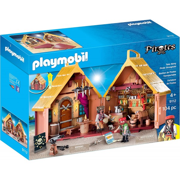 Set mobil Fortareata piratilor Playmobil Pirates