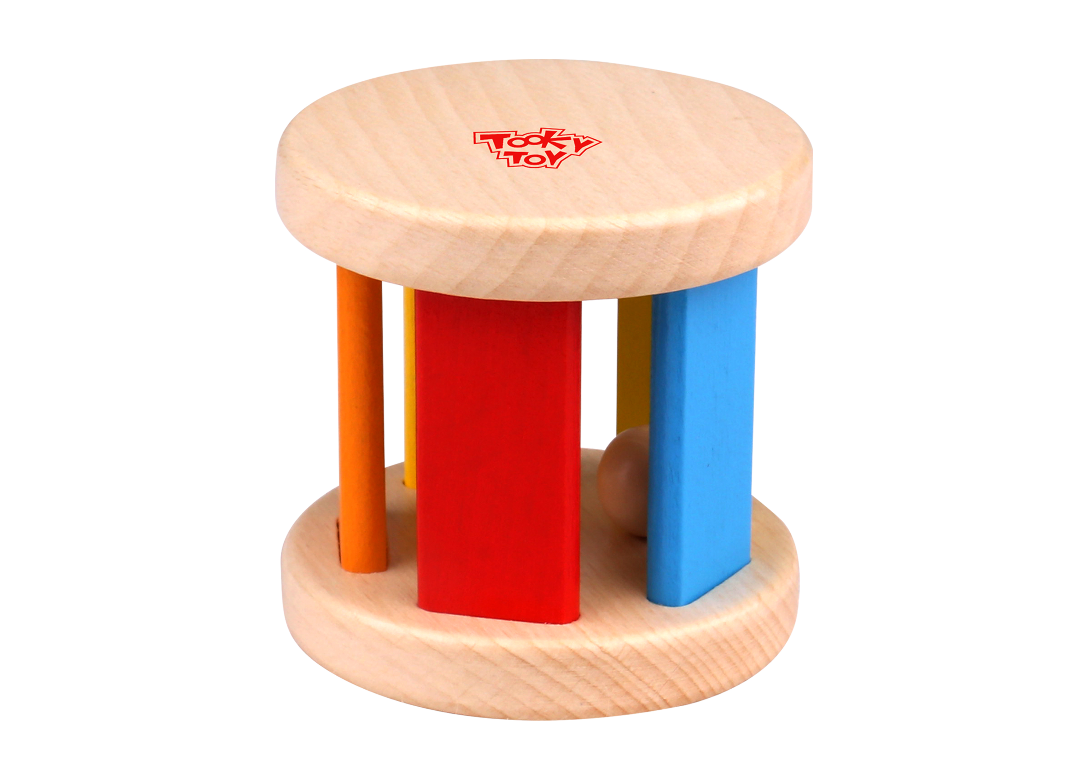 Jucarie bebelusi roller lemn tooky toy