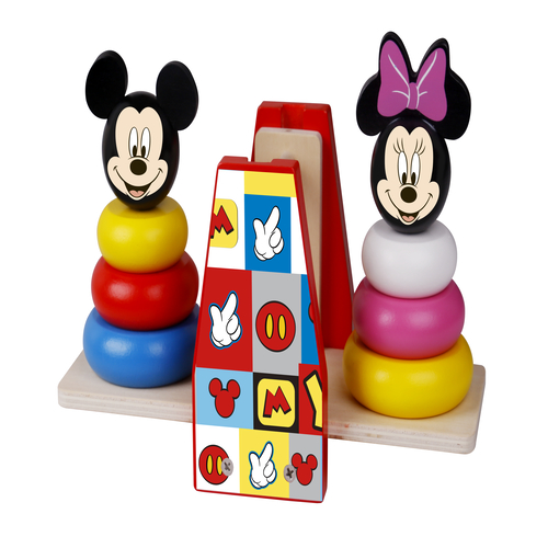 Turnuri de stivuire in echilibru Minnie si Mickey