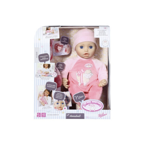 Papusa interactiva 43 cm baby annabell zapf
