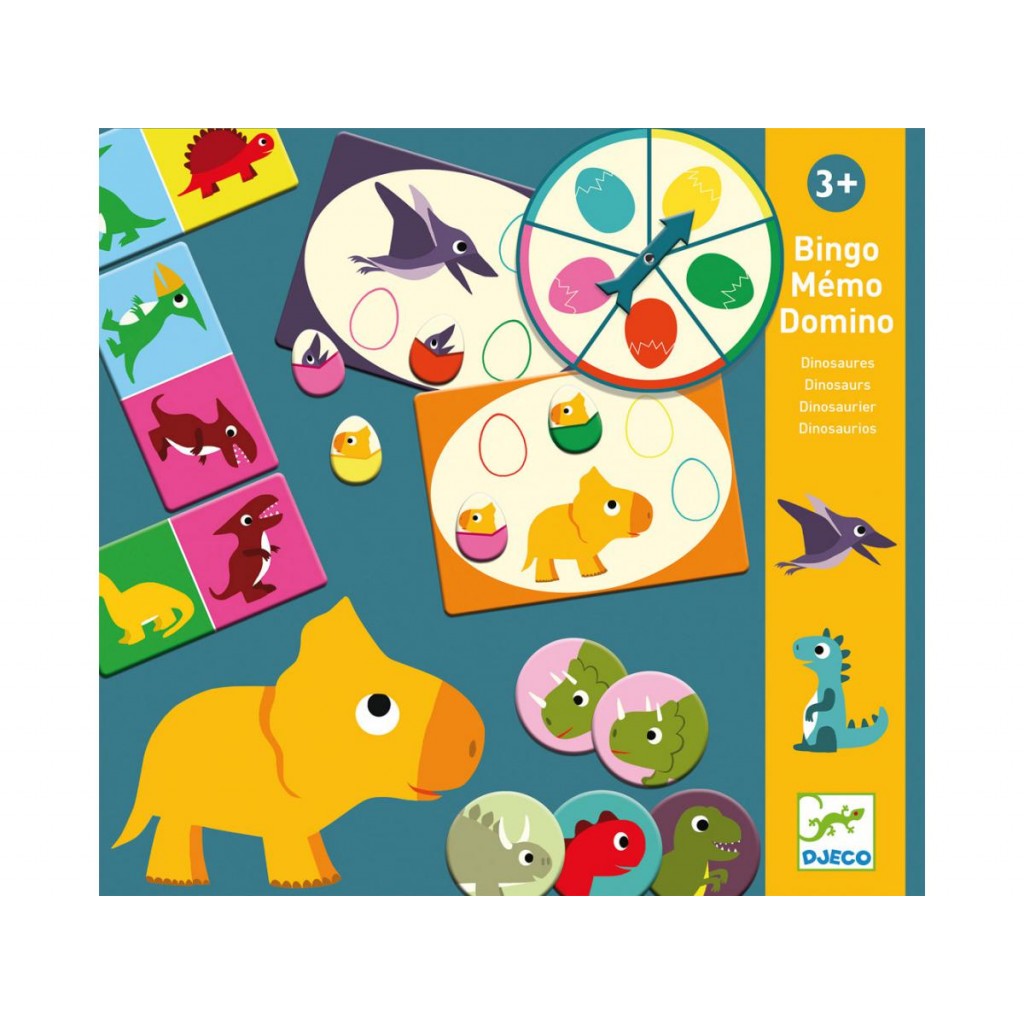 Joc educativ bingo memo domino djeco