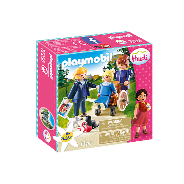 Clara si domnisoara Rottenmeier Playmobil Heidi